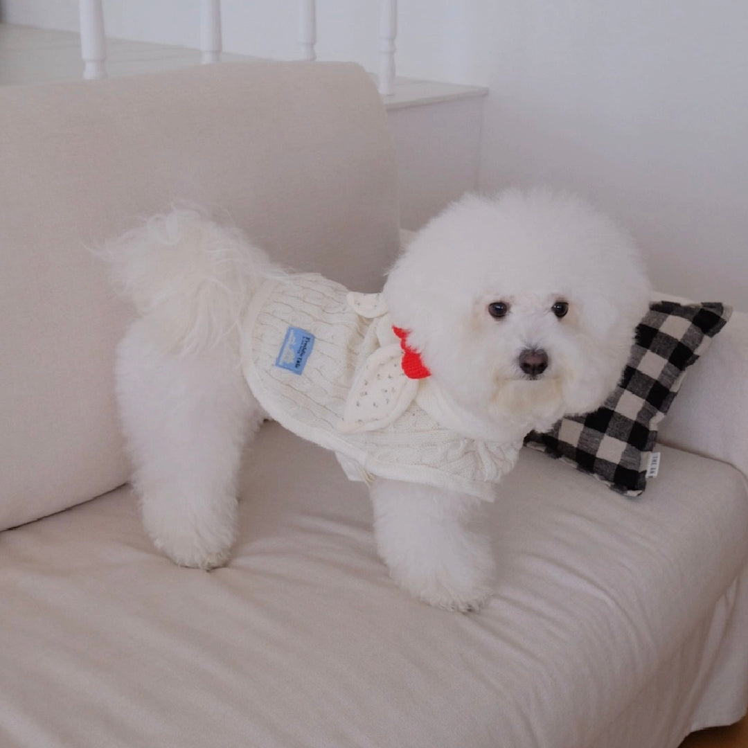 ※予約販売【FREDDIE TALE】Sweet Rabbit Cable Poncho