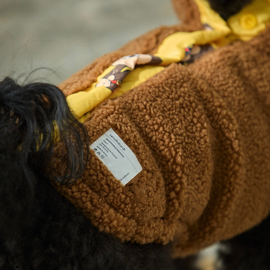 ※予約販売【andblank】Bebe Peanut Monkey Reversible Padding