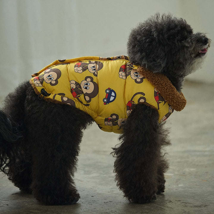 ※予約販売【andblank】Bebe Peanut Monkey Reversible Padding