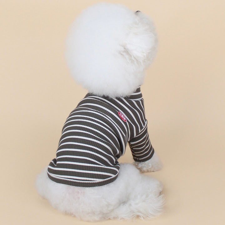 ※予約販売【CRR】Pop Stripe Polar Tee（Khaki）