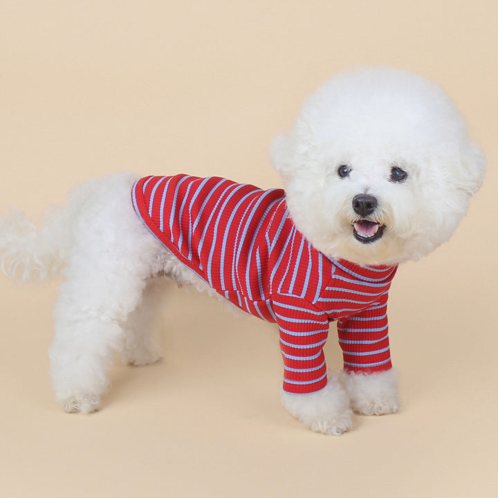 ※予約販売【CRR】Pop Stripe Polar Tee（Red）