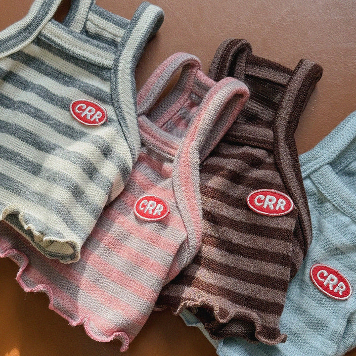 ※予約販売【CRR】Layered Crop Bustier（Rose）