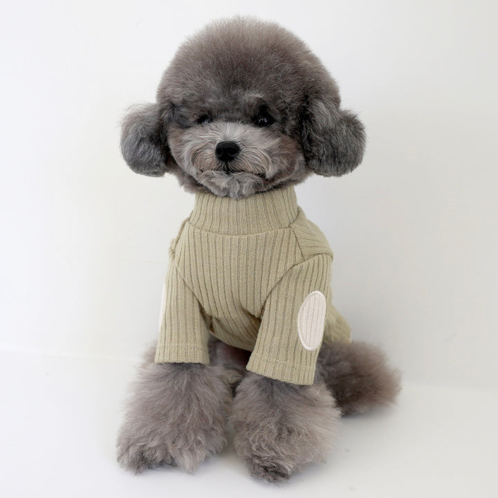 ※予約販売【near by us】Layered knit top（Khaki）