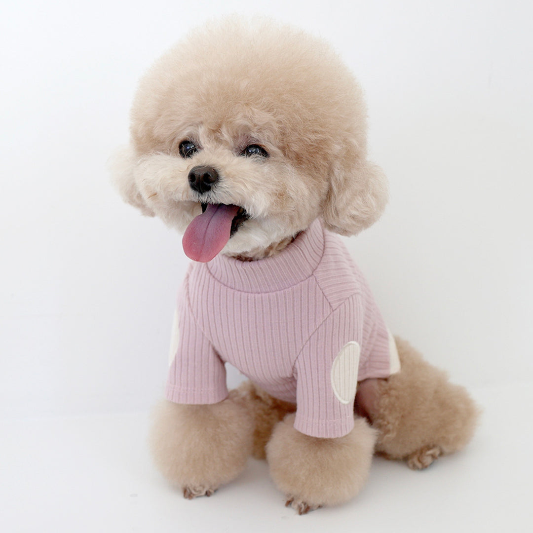 ※予約販売【near by us】Layered knit top（Pink）