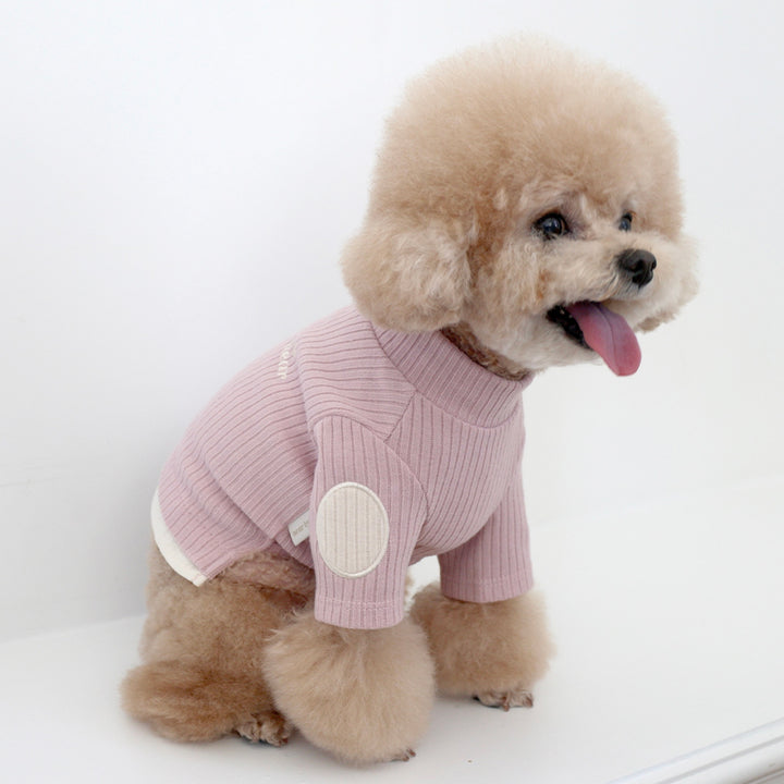 ※予約販売【near by us】Layered knit top（Pink）