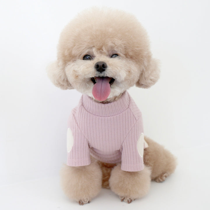 ※予約販売【near by us】Layered knit top（Pink）