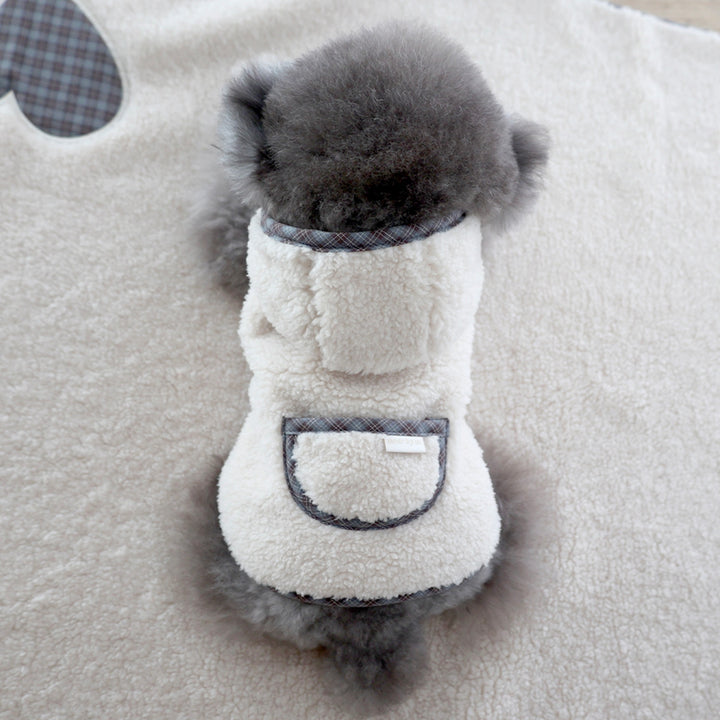 ※予約販売【near by us】Winter hood coat（Beige）