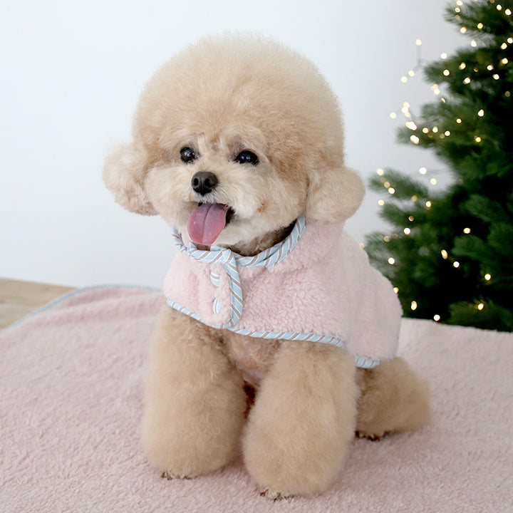 ※予約販売【near by us】Winter hood coat（Pink）