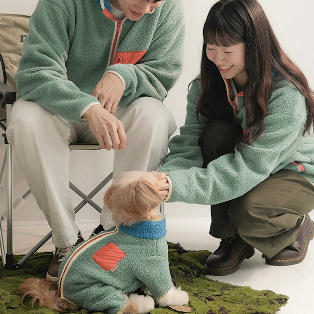 ※予約販売【BITE ME】Winter Palette Fleece T-shirt（3colors）