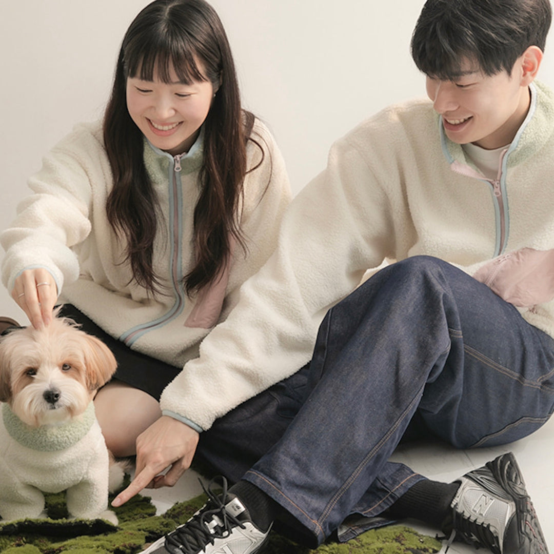 ※予約販売【BITE ME】Winter Palette Fleece T-shirt（3colors）