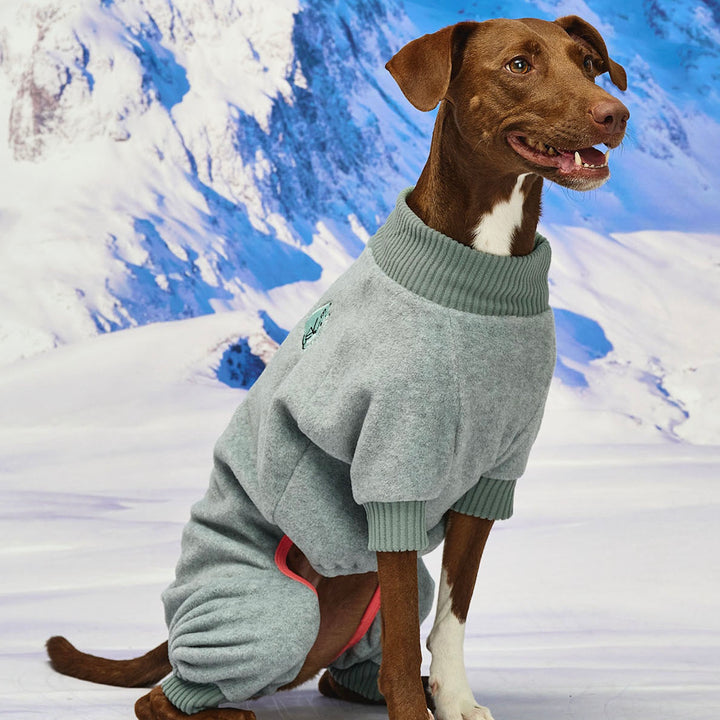 ※予約販売【munikund】Triangle Fleece All In One（Emerald）