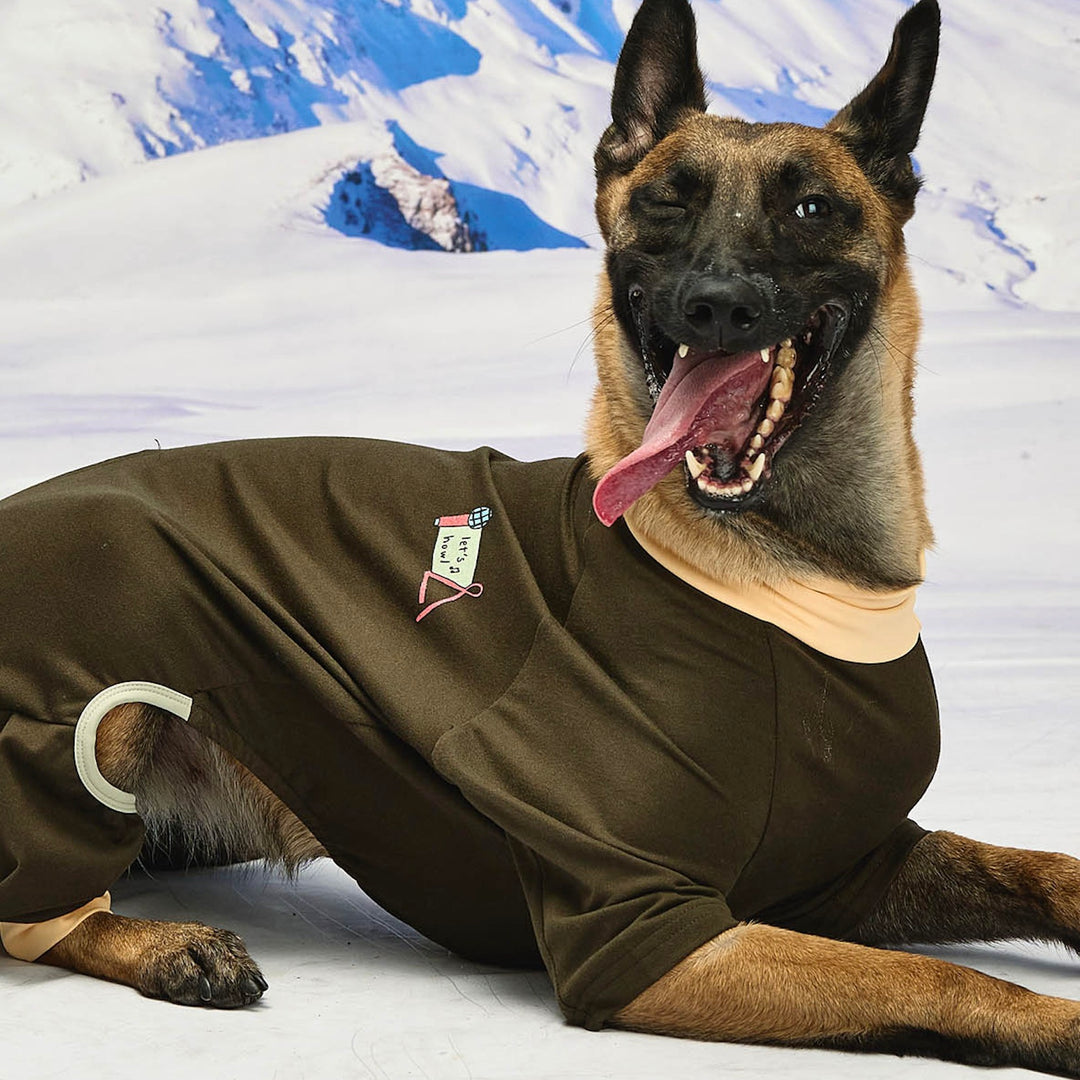 ※予約販売【munikund】Howl Easy Fit All In One（Olive）