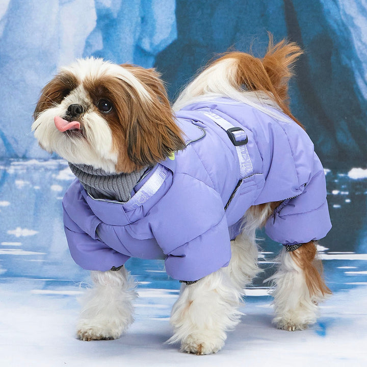 ※予約販売【munikund】Thermal Up Padding Air 2 Overall -（Berry Blue）