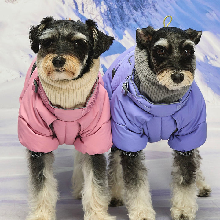 ※予約販売【munikund】Thermal Up Padding Air 2 Overall -（Dusty Pink）