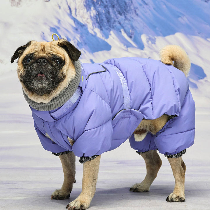 ※予約販売【munikund】Thermal Up Padding Air 2 Overall -（Berry Blue）