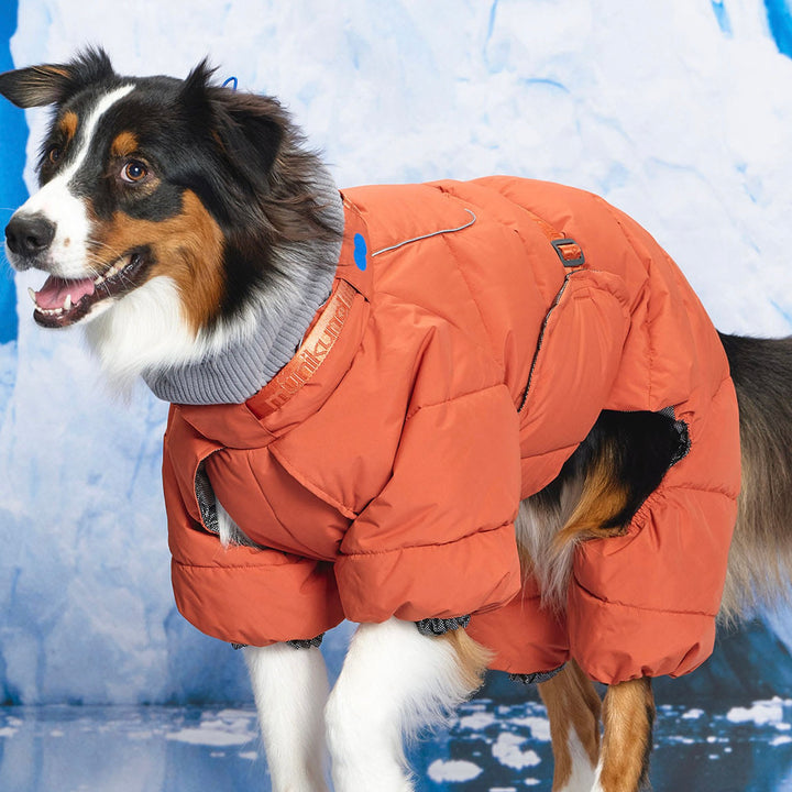 ※予約販売【munikund】Thermal Up Padding Air 2 Overall -（Clay Brick）