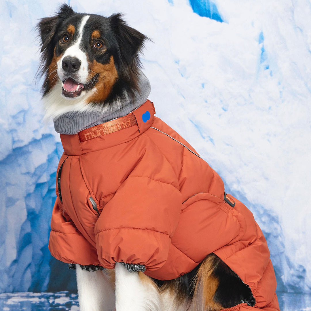 ※予約販売【munikund】Thermal Up Padding Air 2 Overall -（Clay Brick）