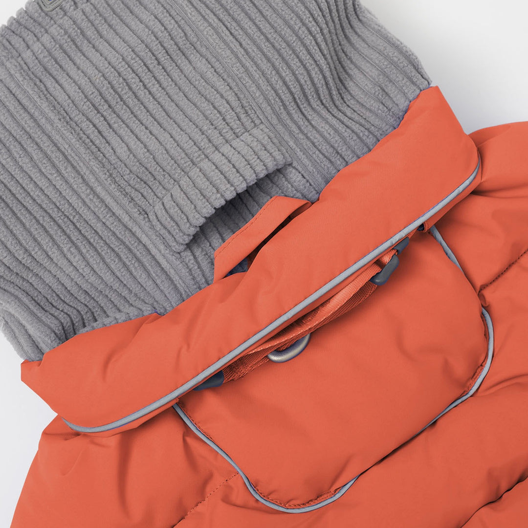 ※予約販売【munikund】Thermal Up Padding Air 2 Overall -（Clay Brick）