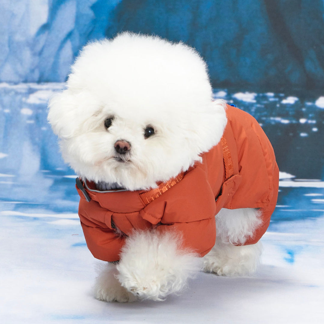 ※予約販売【munikund】Thermal Up Padding Air 2 Overall -（Clay Brick）