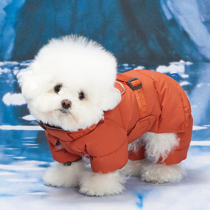 ※予約販売【munikund】Thermal Up Padding Air 2 Overall -（Clay Brick）