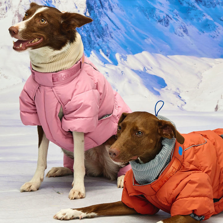 ※予約販売【munikund】Thermal Up Padding Air 2 Overall -（Dusty Pink）