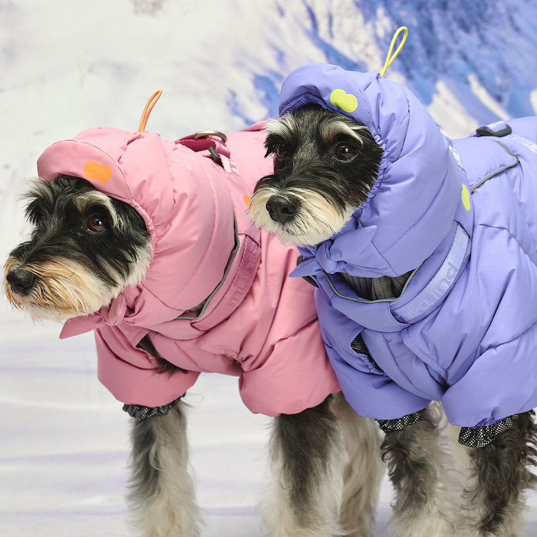 ※予約販売【munikund】Thermal Up Padding Air 2 Overall -（Berry Blue）