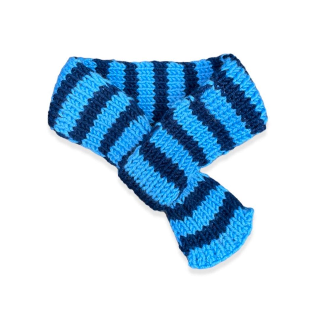 ※予約販売【FREDDIE TALE】Classc stripe muffler（Bluebreey）