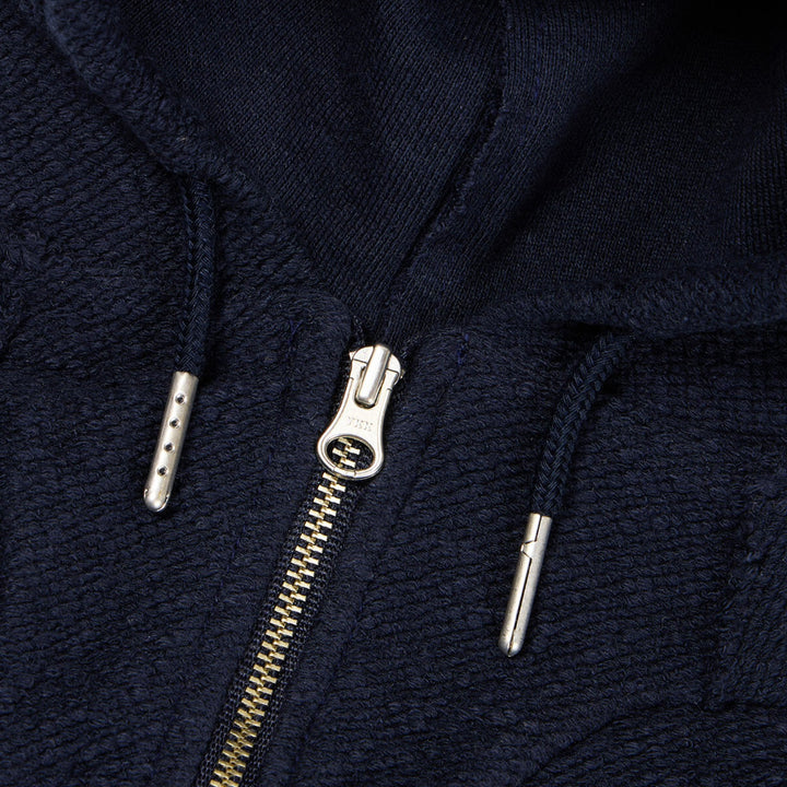 ※予約販売【ARUMARU】HELLO KITTY × ARUMARU Cropped hoodie zip jacket set（Navy）