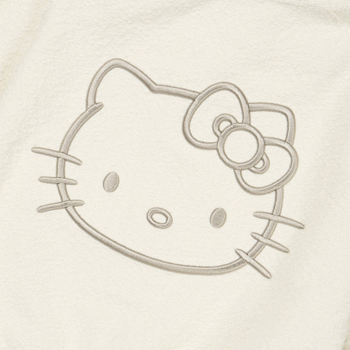 ※予約販売【ARUMARU】HELLO KITTY × ARUMARU Cropped hoodie zip jacket set（Ivory）