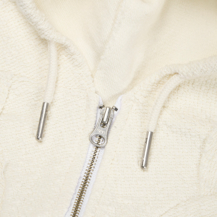 ※予約販売【ARUMARU】HELLO KITTY × ARUMARU Cropped hoodie zip jacket set（Ivory）
