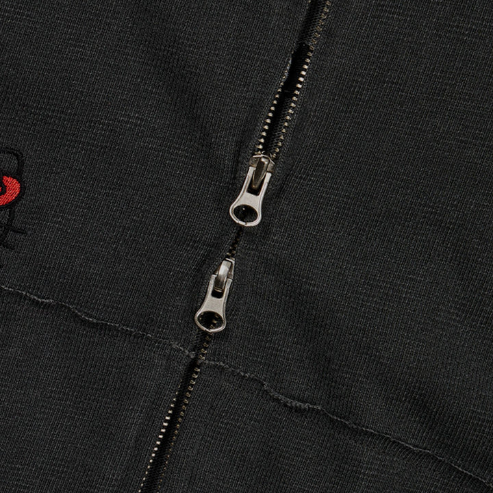 ※予約販売【ARUMARU】HELLO KITTY × ARUMARU Originalfit hoodie zip jacket set（Charcoal）