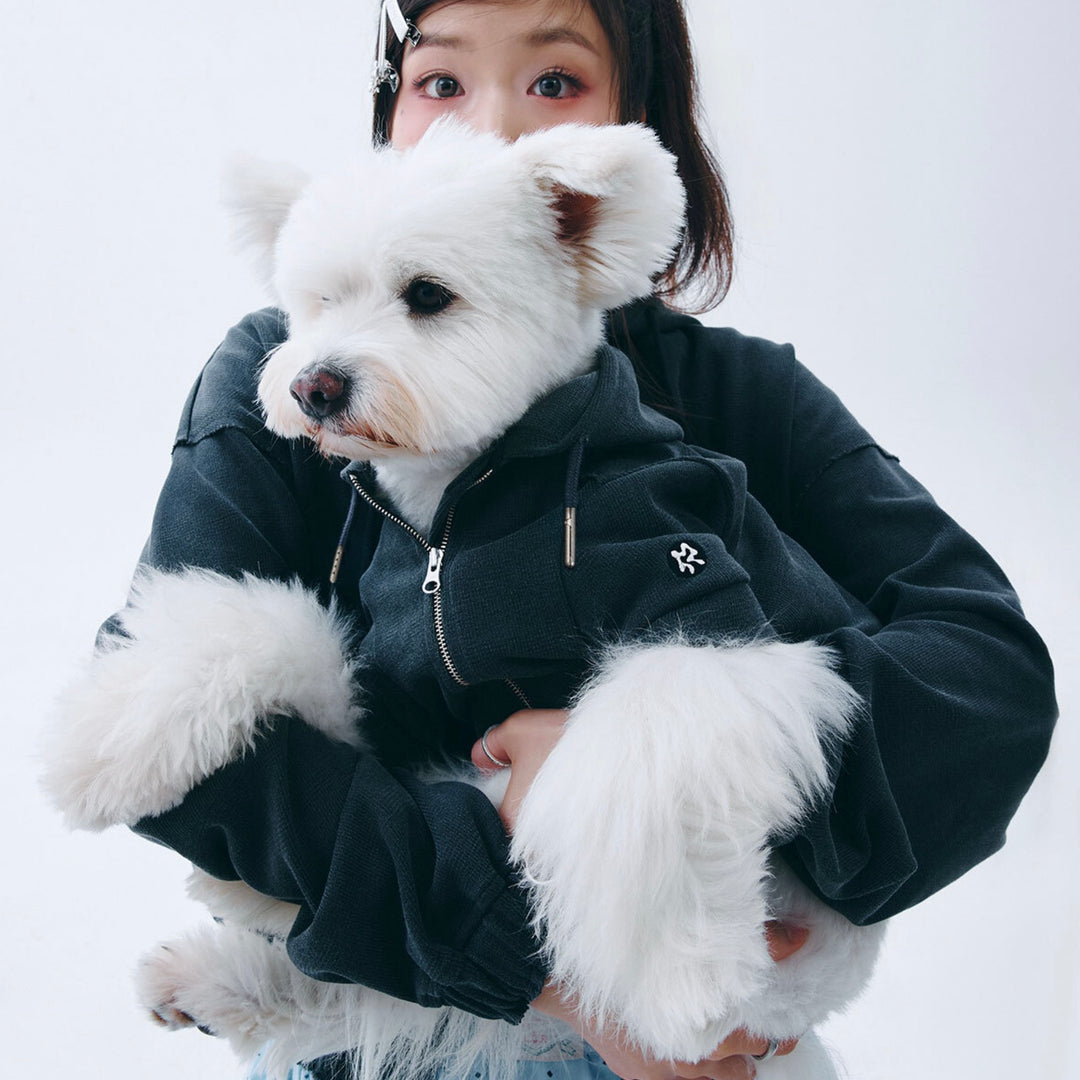 ※予約販売【ARUMARU】HELLO KITTY × ARUMARU Originalfit hoodie zip jacket set（Charcoal）