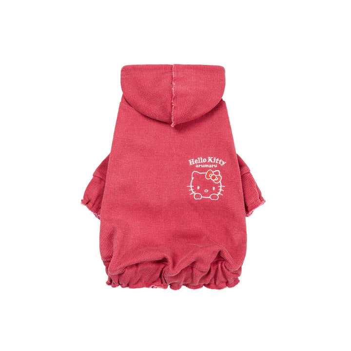 ※予約販売【ARUMARU】HELLO KITTY × ARUMARU Originalfit hoodie zip jacket set（Red）
