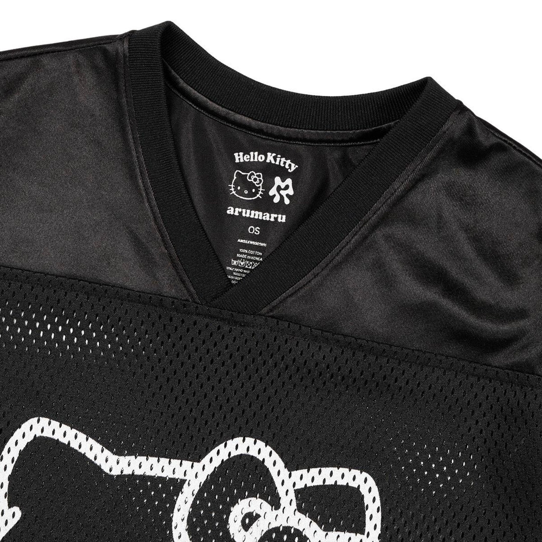 ※予約販売【ARUMARU】HELLO KITTY × ARUMARU Football Jersey set（Black）