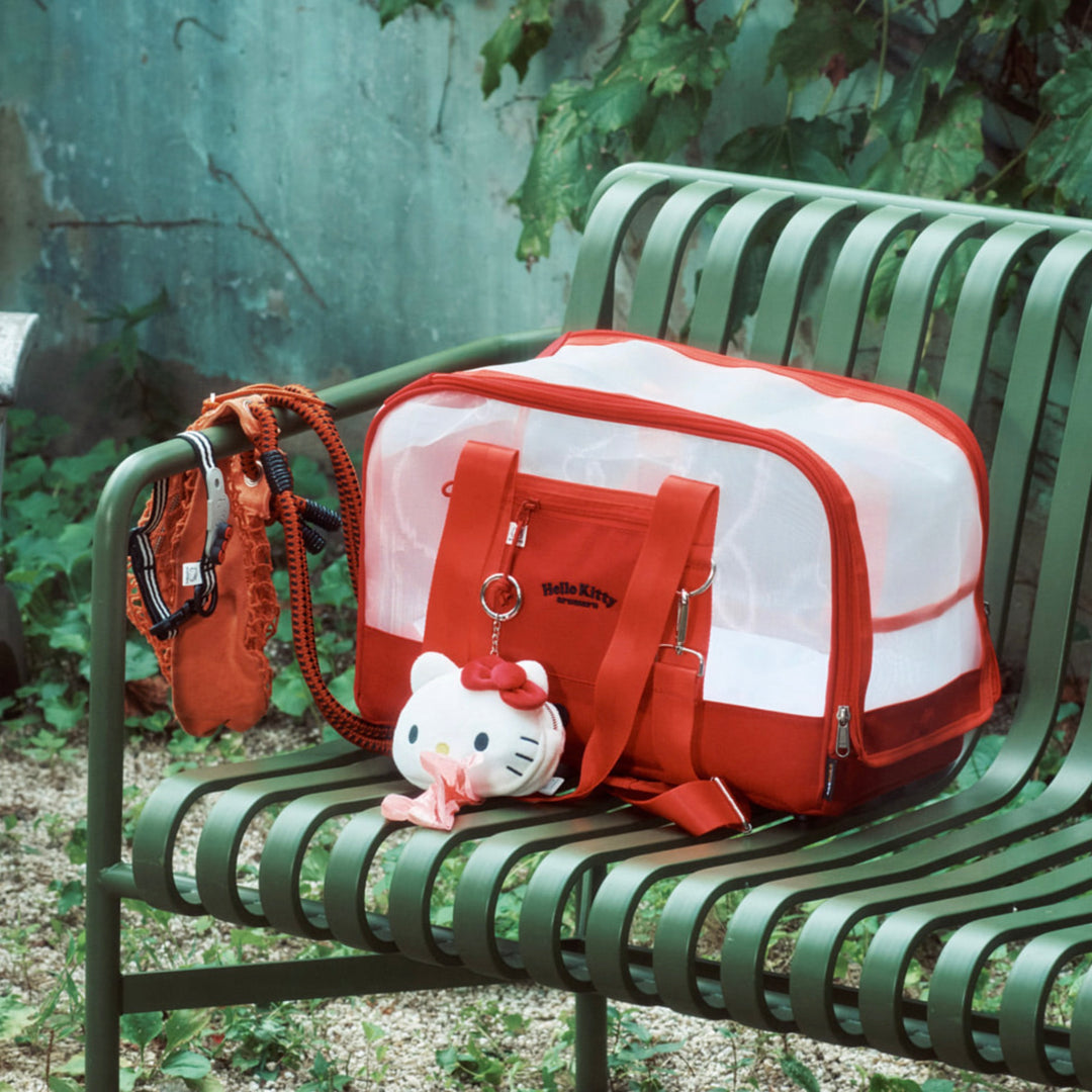 ※予約販売【ARUMARU】HELLO KITTY × ARUMARU Carry Bag（Red）