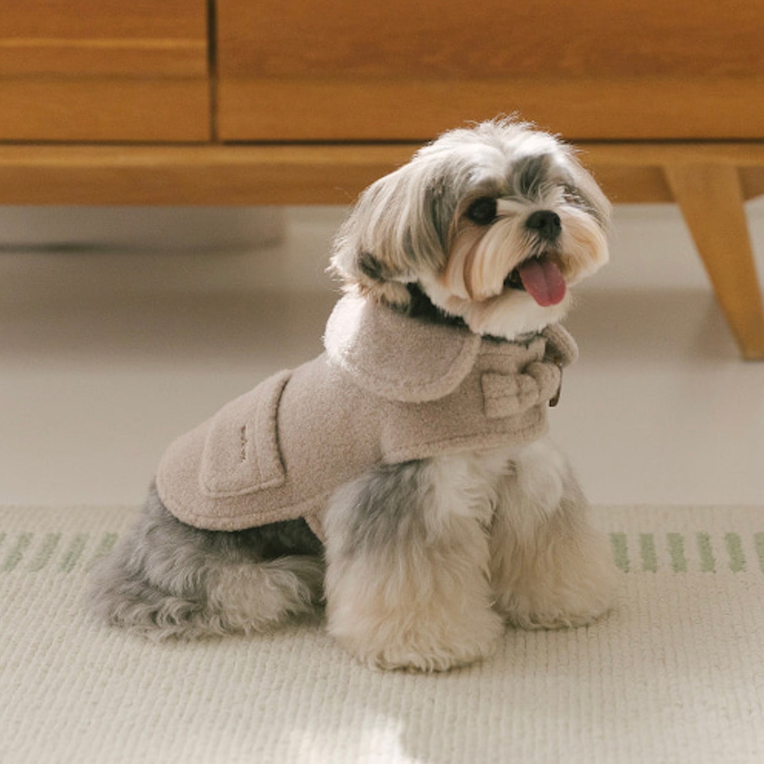 即納【ssfw】Milk Tea Duffle Coat（3colors）