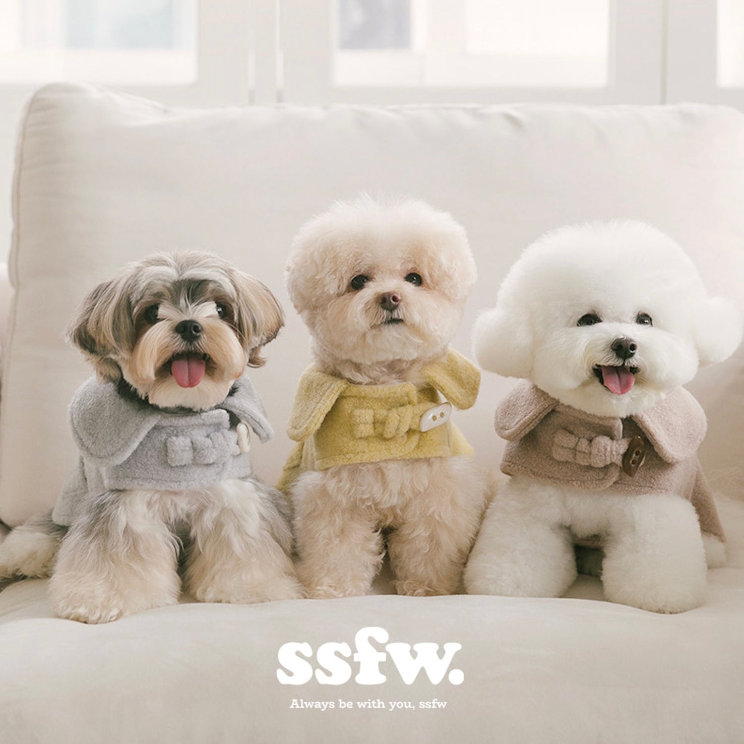 即納【ssfw】Milk Tea Duffle Coat（3colors）