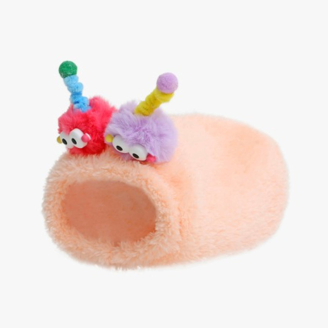 ※予約販売【ITS DOG】Pom Pom Monster Neck Warmer（Orange）