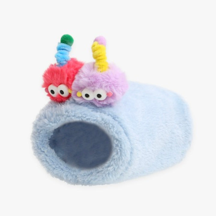 ※予約販売【ITS DOG】Pom Pom Monster Neck Warmer（Blue）