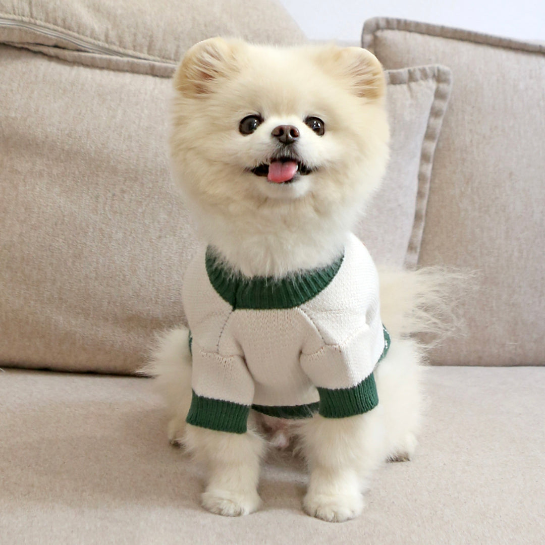 ※予約販売【ITS DOG】Red Coco Rudolph Knit（2color）