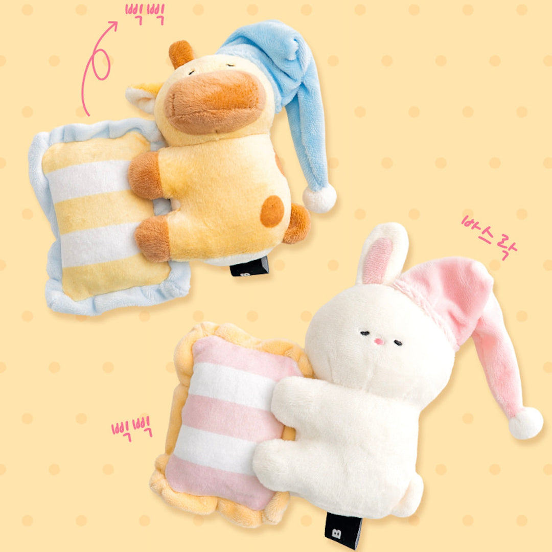 即納【BITE ME】My Sleepy Friends Toy（2types）