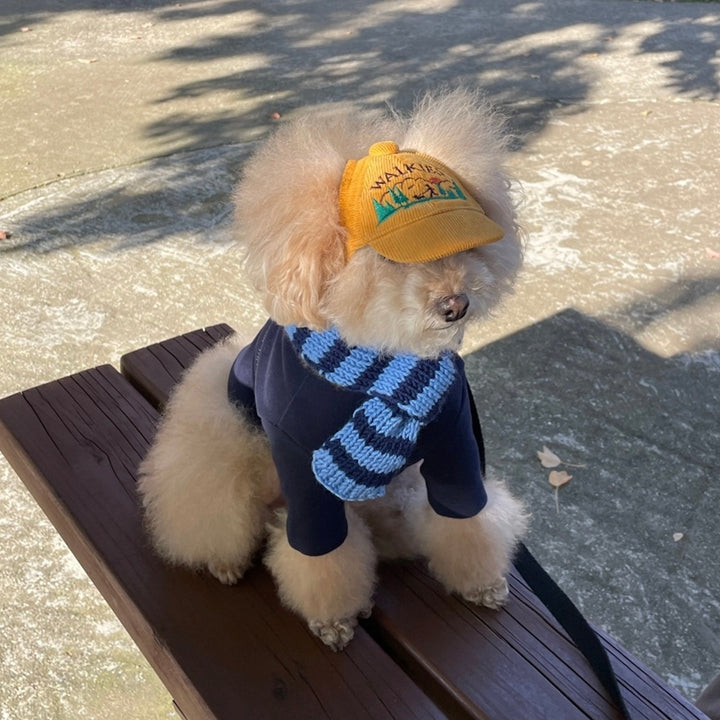 ※予約販売【FREDDIE TALE】Classc stripe muffler（Bluebreey）