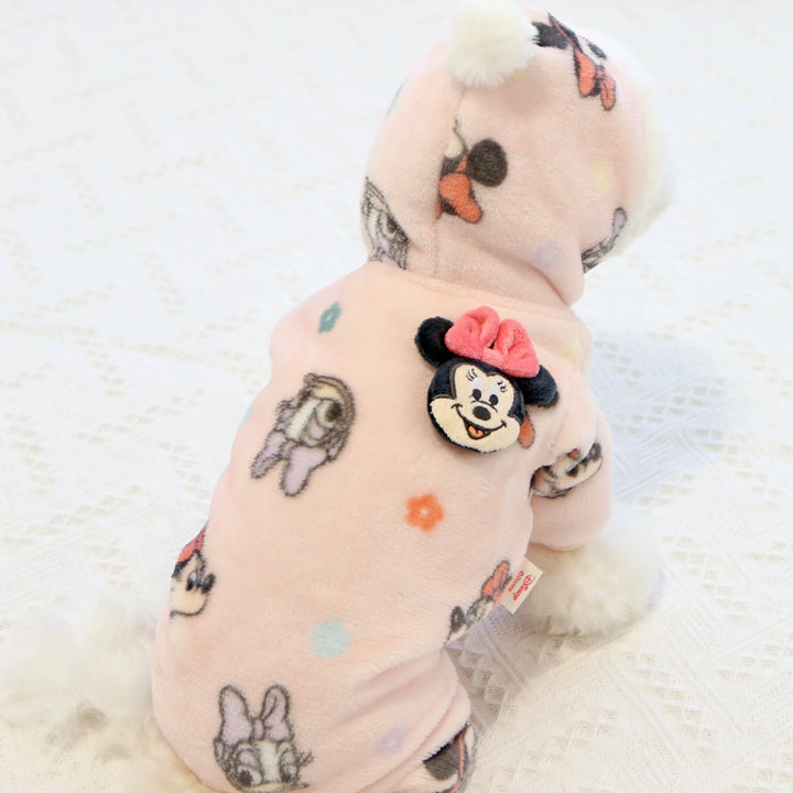 ※予約販売【ITS DOG】Disney Microfiber Hooded All-in-One