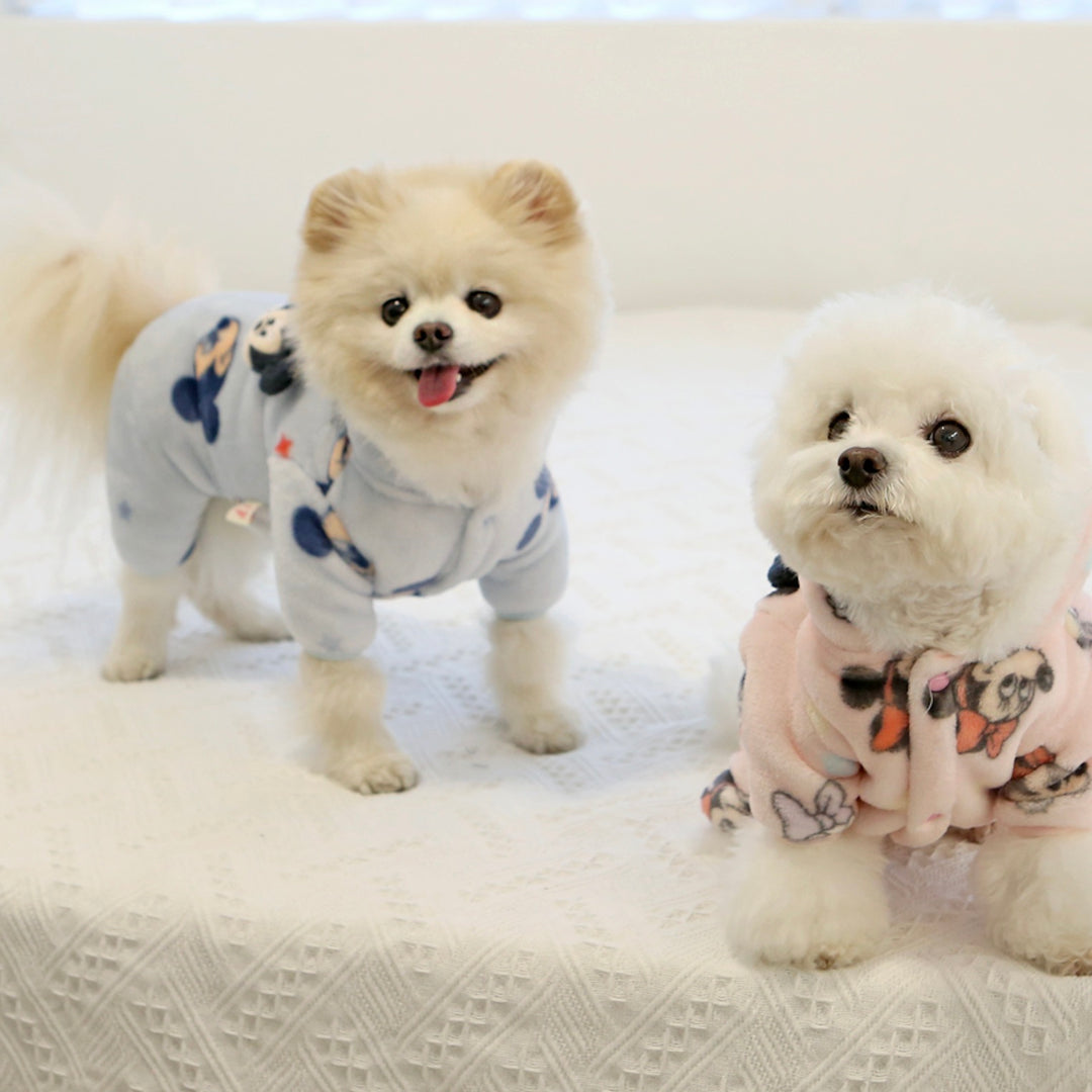 ※予約販売【ITS DOG】Disney Microfiber Hooded All-in-One