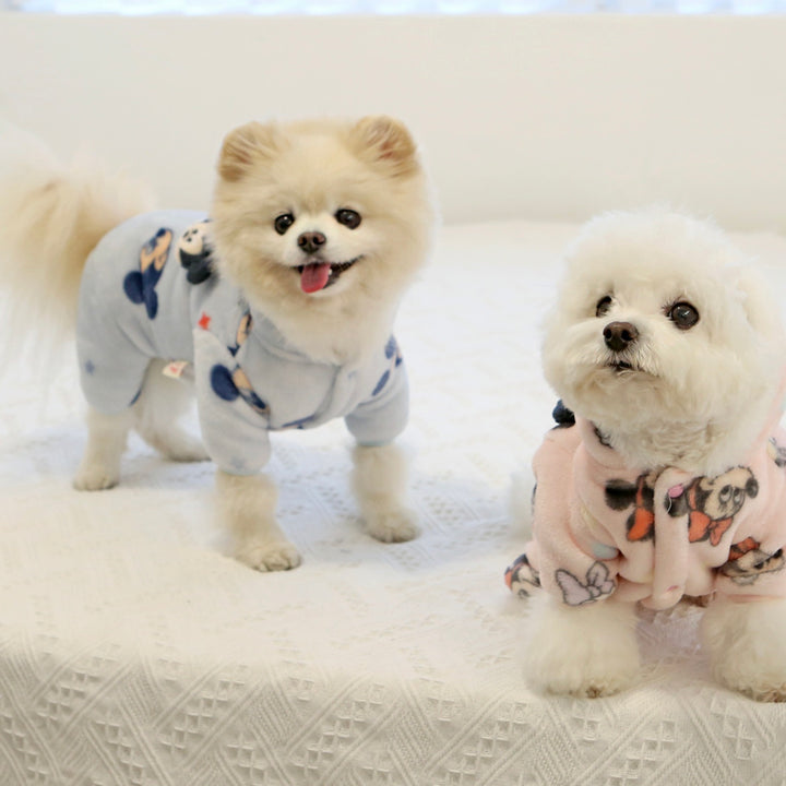 ※予約販売【ITS DOG】Disney Microfiber Hooded All-in-One