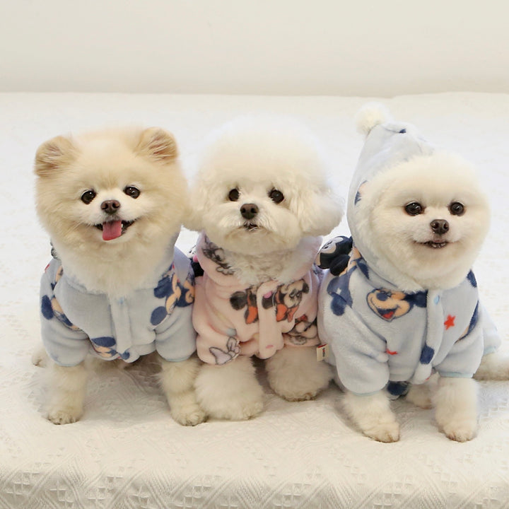 ※予約販売【ITS DOG】Disney Microfiber Hooded All-in-One