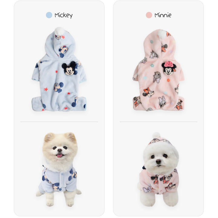 ※予約販売【ITS DOG】Disney Microfiber Hooded All-in-One