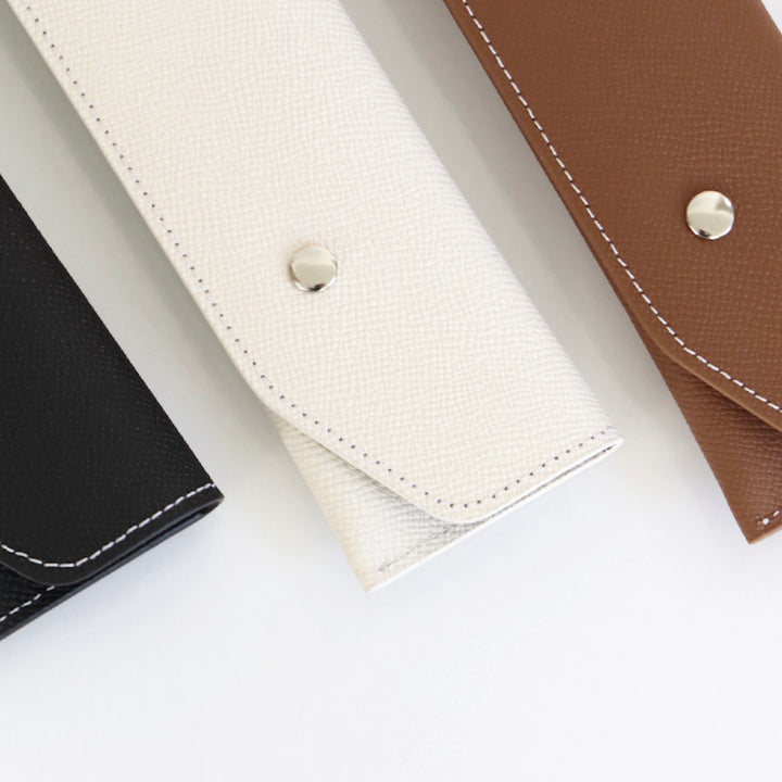 ※予約販売【Chiot】Leather Comb Case（Black）