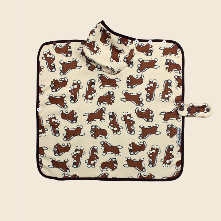 ※予約販売【CRR】Pony Soft corduroy Boa Blanket