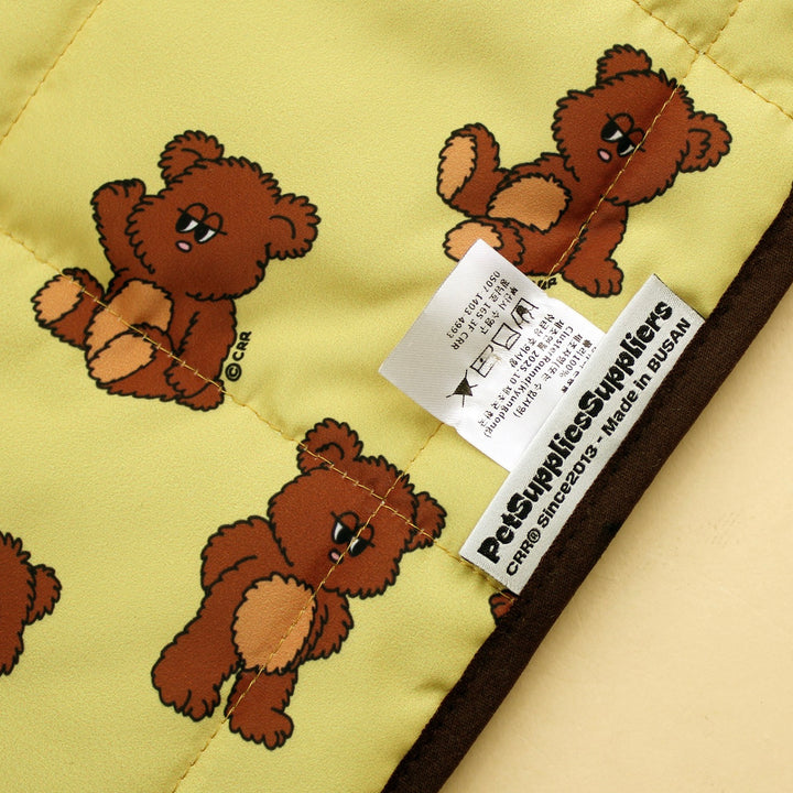 ※予約販売【CRR】Bear Reversible Paddid Blanket